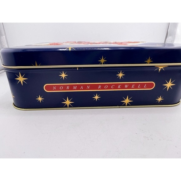 Vintage Circa 1947 Norman Rockwell Snickers Container Tin - Picture 5 of 10